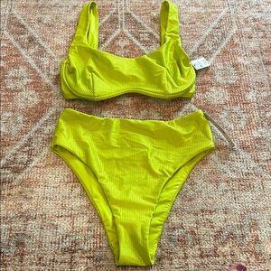 PINK Victoria's Secret Lime Bikini
